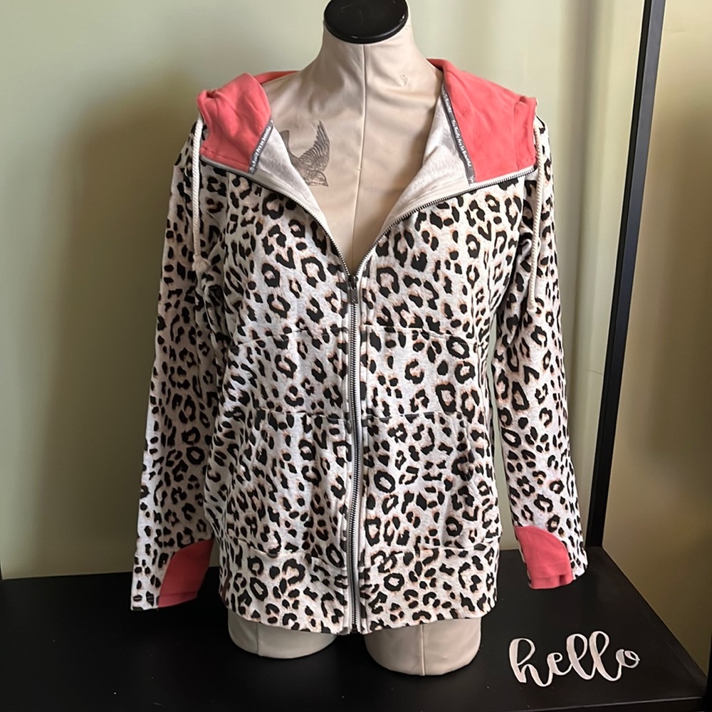 Ampersand Avenue Full Zip Spot On Hoodie size Large